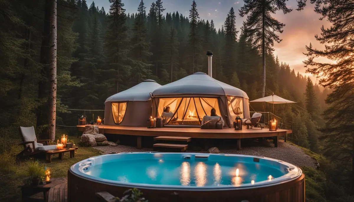 Unwind in Style: Glamping with Hot Tub Wales | Luxurious Getaway