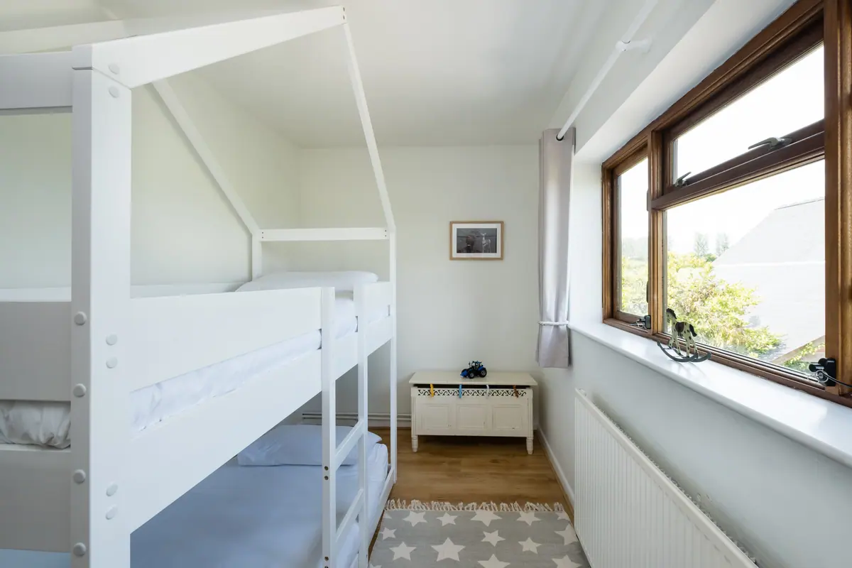 The bunk room from the doorway